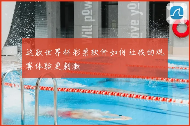 这款世界杯彩票软件如何让我的观赛体验更刺激